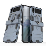Custodia protettiva antiurto per PC + TPU con supporto per anello magnetico, For Samsung Galaxy Z Flip4
