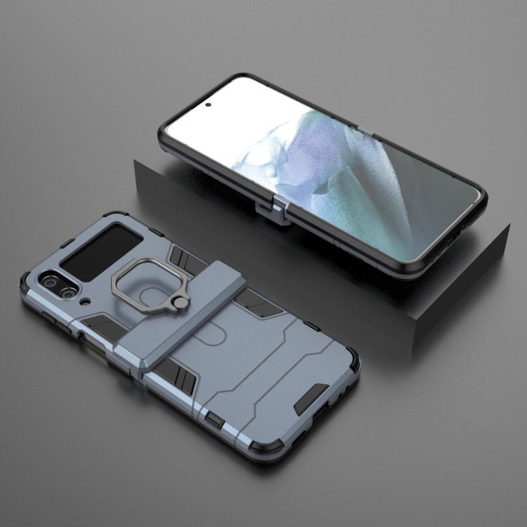 Custodia protettiva antiurto per PC + TPU con supporto per anello magnetico, For Samsung Galaxy Z Flip4