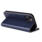 Fierre Shann PU Custodia per telefono in vera pelle con texture in pelle, For iPhone 14, For iPhone 14 Plus, For iPhone 14 Pro, For iPhone 14 Pro Max