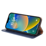 Fierre Shann PU Custodia per telefono in vera pelle con texture in pelle, For iPhone 14, For iPhone 14 Plus, For iPhone 14 Pro, For iPhone 14 Pro Max