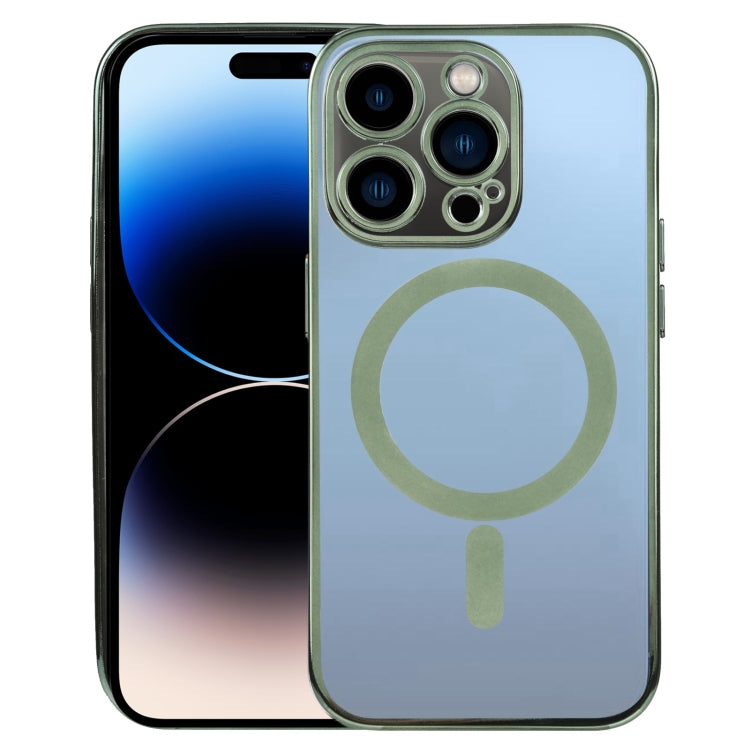 Custodia per telefono in TPU galvanica galvanica MagSafe, For iPhone 14 Pro, For iPhone 14 Pro Max