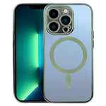 Custodia per telefono in TPU galvanica galvanica MagSafe, For iPhone 13 Pro Max, For iPhone 12