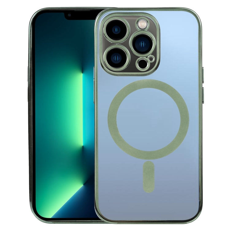 Custodia per telefono in TPU galvanica galvanica MagSafe, For iPhone 13 Pro Max, For iPhone 12