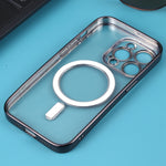Custodia per telefono in TPU galvanica galvanica MagSafe, For iPhone 11 Pro Max