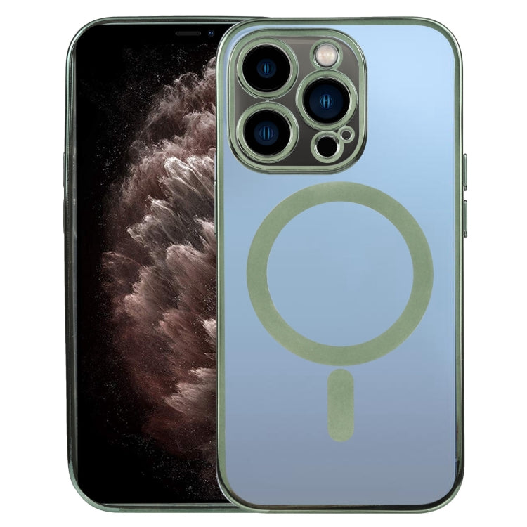 Custodia per telefono in TPU galvanica galvanica MagSafe, For iPhone 11 Pro Max