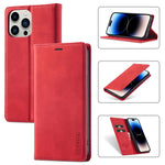 LC.IMEEKE Forte custodia per telefono in pelle magnetica con supporto, slot per schede e portafoglio, For iPhone 14 Pro Max, For iPhone 14 Pro, For iPhone 14 Plus, For iPhone 14
