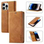 LC.IMEEKE Forte custodia per telefono in pelle magnetica con supporto, slot per schede e portafoglio, For iPhone 14 Pro Max, For iPhone 14 Pro, For iPhone 14 Plus, For iPhone 14