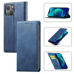LC.IMEEKE Forte custodia per telefono in pelle magnetica con supporto, slot per schede e portafoglio, For iPhone 14 Pro Max, For iPhone 14 Pro, For iPhone 14 Plus, For iPhone 14