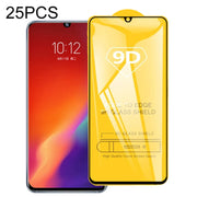 25 pellicole in vetro temperato a schermo intero con colla piena 9D, For Vivo Z6, For Galaxy Note 10 Lite