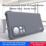 IMAK Custodia per telefono in TPU antiurto antiurto IMAK con protezione per lo schermo, For Xiaomi 12 Lite 5G