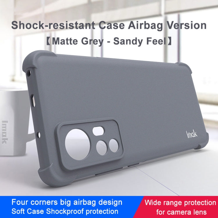 IMAK Custodia per telefono in TPU antiurto antiurto IMAK con protezione per lo schermo, For Xiaomi 12 Lite 5G