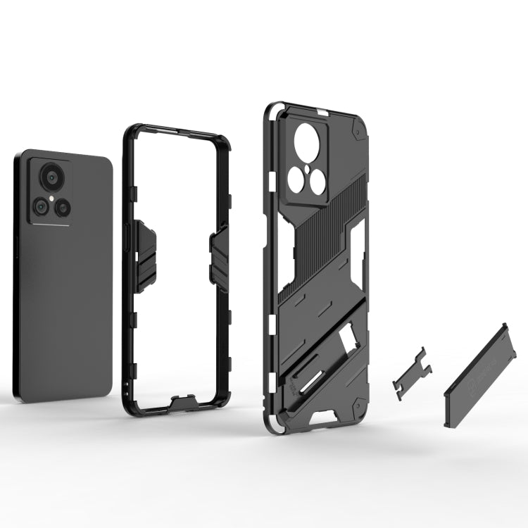 Custodia antiurto per PC + TPU con supporto invisibile, For Realme GT2 Explorer Master, For GT2 Explorer Master