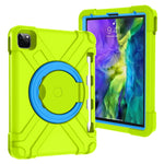 Custodia antiurto con maniglia rotante per iPad Pro 11 e Galaxy T