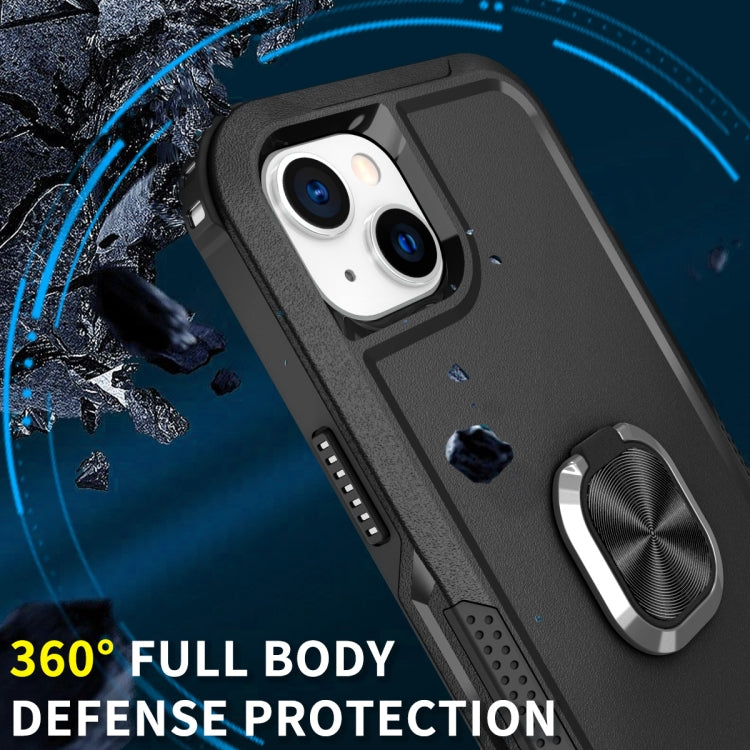 Custodia per telefono con supporto ad anello 3 in 1, For iPhone 14, For iPhone 14 Plus, For iPhone 14 Pro, For iPhone 14 Pro Max