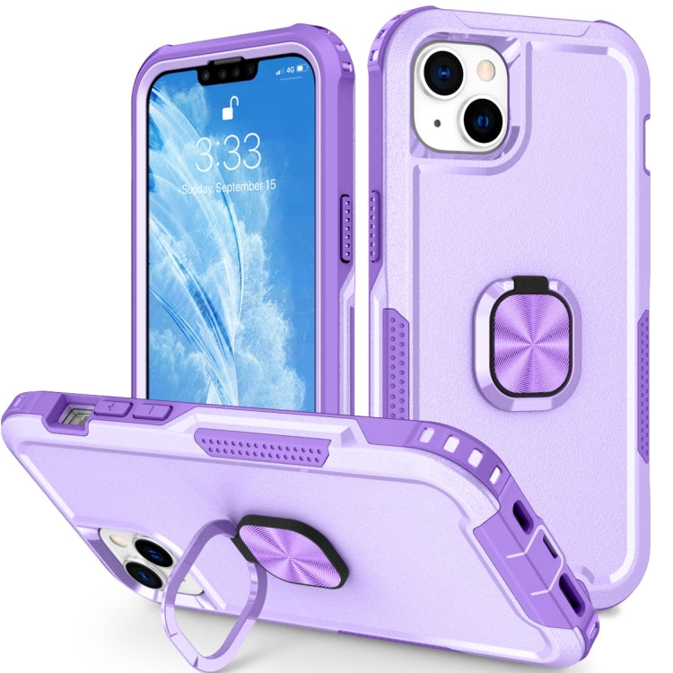 Custodia per telefono con supporto ad anello 3 in 1, For iPhone 14, For iPhone 14 Plus, For iPhone 14 Pro, For iPhone 14 Pro Max