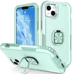Custodia per telefono con supporto ad anello 3 in 1, For iPhone 14, For iPhone 14 Plus, For iPhone 14 Pro, For iPhone 14 Pro Max