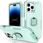 Custodia per telefono con supporto ad anello 3 in 1, For iPhone 14, For iPhone 14 Plus, For iPhone 14 Pro, For iPhone 14 Pro Max