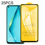 Pellicola vetro temperato 9D per smartphone Huawei compatibili