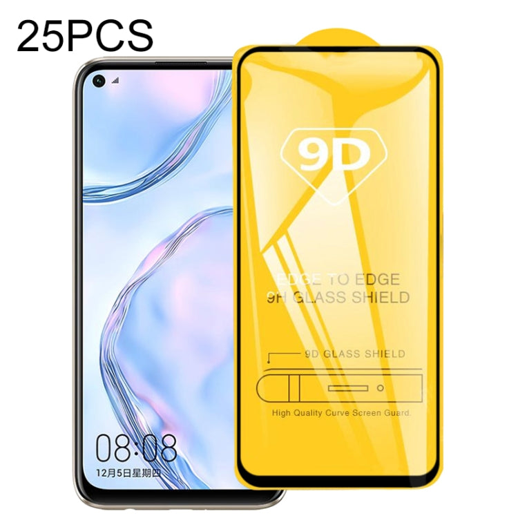 Pellicola vetro temperato 9D per smartphone Huawei compatibili