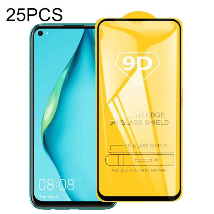 Pellicola vetro temperato 9D per smartphone Huawei compatibili