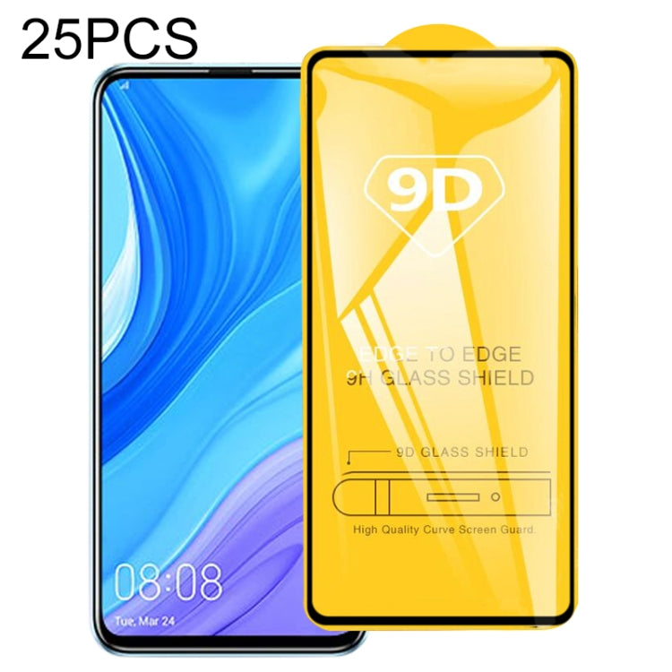 Pellicola vetro temperato 9D per smartphone Huawei compatibili