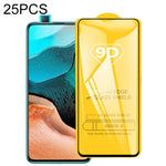 Pellicola vetro temperato 9D per smartphone Huawei compatibili