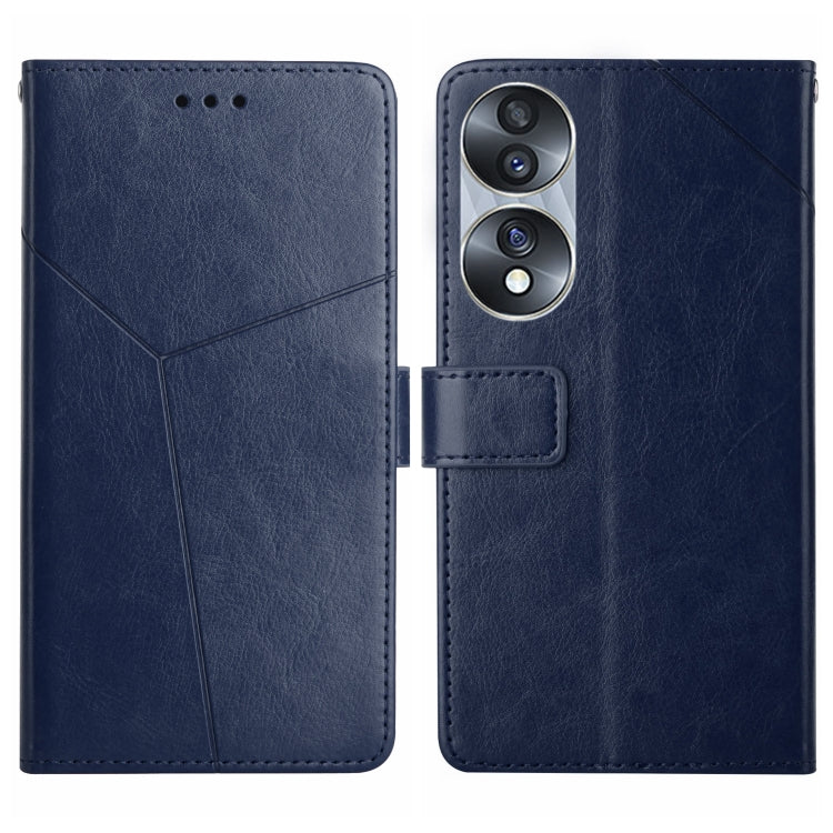 HT01 Cassa del telefono di cuoio di vibrazione del modello a forma di Y, For Honor 70, For Realme GT Neo2, For Realme GT Neo 3