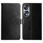 HT01 Cassa del telefono di cuoio di vibrazione del modello a forma di Y, For Honor 70, For Realme GT Neo2, For Realme GT Neo 3