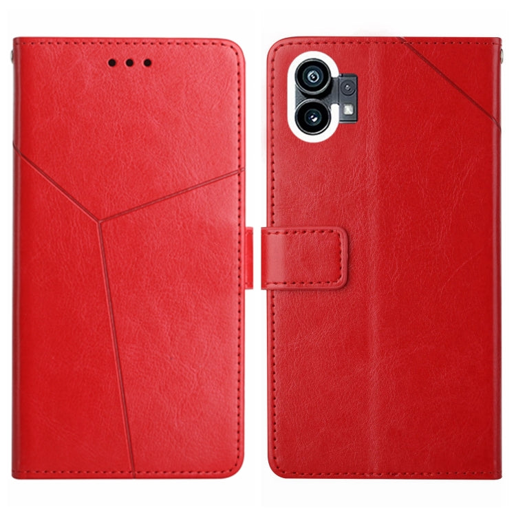 HT01 Cassa del telefono di cuoio di vibrazione del modello a forma di Y, For Motorola Moto G32, For Nothing Phone 1, For OPPO A57 4G/A77 4G/Realme Narzo 50 5G/Realme V23, For Xiaomi Poco C40