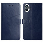 HT01 Cassa del telefono di cuoio di vibrazione del modello a forma di Y, For Motorola Moto G32, For Nothing Phone 1, For OPPO A57 4G/A77 4G/Realme Narzo 50 5G/Realme V23, For Xiaomi Poco C40