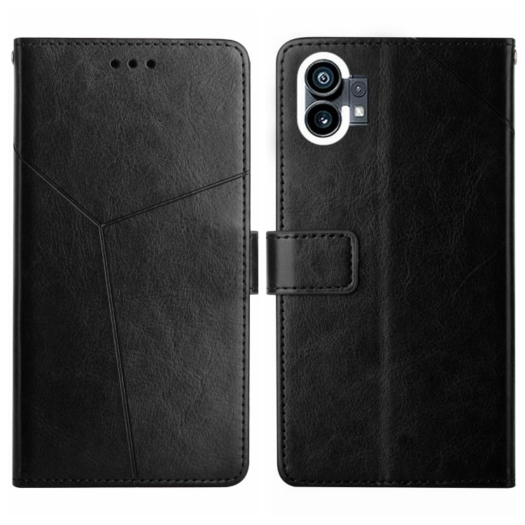 HT01 Cassa del telefono di cuoio di vibrazione del modello a forma di Y, For Motorola Moto G32, For Nothing Phone 1, For OPPO A57 4G/A77 4G/Realme Narzo 50 5G/Realme V23, For Xiaomi Poco C40
