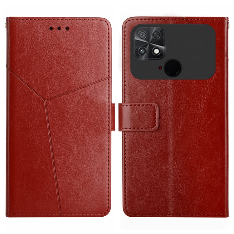 HT01 Cassa del telefono di cuoio di vibrazione del modello a forma di Y, For Motorola Moto G32, For Nothing Phone 1, For OPPO A57 4G/A77 4G/Realme Narzo 50 5G/Realme V23, For Xiaomi Poco C40