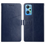 HT01 Cassa del telefono di cuoio di vibrazione del modello a forma di Y, For Honor 70, For Realme GT Neo2, For Realme GT Neo 3