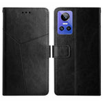 HT01 Cassa del telefono di cuoio di vibrazione del modello a forma di Y, For Honor 70, For Realme GT Neo2, For Realme GT Neo 3