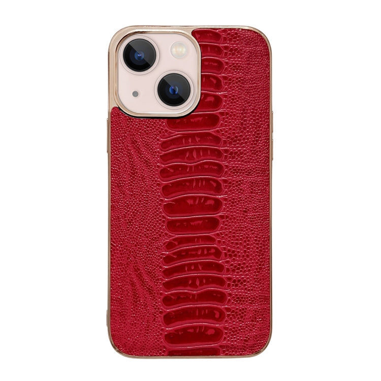 Custodia per telefono galvanica nano serie Pinshang in vera pelle, For iPhone 14, For iPhone 14 Plus, For iPhone 14 Pro, For iPhone 14 Pro Max, For iPhone 13, For iPhone 13 Pro