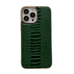 Custodia per telefono galvanica nano serie Pinshang in vera pelle, For iPhone 14, For iPhone 14 Plus, For iPhone 14 Pro, For iPhone 14 Pro Max, For iPhone 13, For iPhone 13 Pro