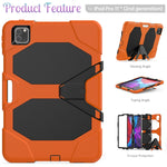 Custodia silicone antiurto per iPad Pro 11" 2020