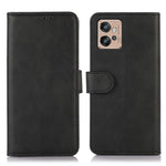 Custodia per telefono in pelle con trama di mucca, For Motorola Moto G32