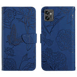 HT03 Cassa del telefono di cuoio di vibrazione impressa farfalla di sensibilità della pelle, For Motorola Moto G32, For Nothing Phone 1, For OPPO A57 4G/A77 4G/Realme Narzo 50 5G/Realme V23, For Xiaomi Poco C40