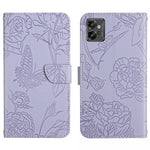 HT03 Cassa del telefono di cuoio di vibrazione impressa farfalla di sensibilità della pelle, For Motorola Moto G32, For Nothing Phone 1, For OPPO A57 4G/A77 4G/Realme Narzo 50 5G/Realme V23, For Xiaomi Poco C40