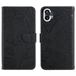 HT03 Cassa del telefono di cuoio di vibrazione impressa farfalla di sensibilità della pelle, For Motorola Moto G32, For Nothing Phone 1, For OPPO A57 4G/A77 4G/Realme Narzo 50 5G/Realme V23, For Xiaomi Poco C40