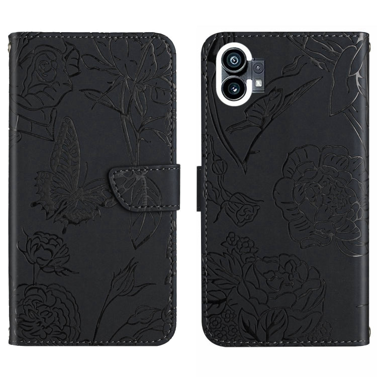 HT03 Cassa del telefono di cuoio di vibrazione impressa farfalla di sensibilità della pelle, For Motorola Moto G32, For Nothing Phone 1, For OPPO A57 4G/A77 4G/Realme Narzo 50 5G/Realme V23, For Xiaomi Poco C40