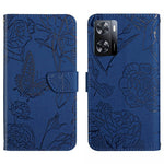 HT03 Cassa del telefono di cuoio di vibrazione impressa farfalla di sensibilità della pelle, For Motorola Moto G32, For Nothing Phone 1, For OPPO A57 4G/A77 4G/Realme Narzo 50 5G/Realme V23, For Xiaomi Poco C40