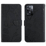 HT03 Cassa del telefono di cuoio di vibrazione impressa farfalla di sensibilità della pelle, For Motorola Moto G32, For Nothing Phone 1, For OPPO A57 4G/A77 4G/Realme Narzo 50 5G/Realme V23, For Xiaomi Poco C40
