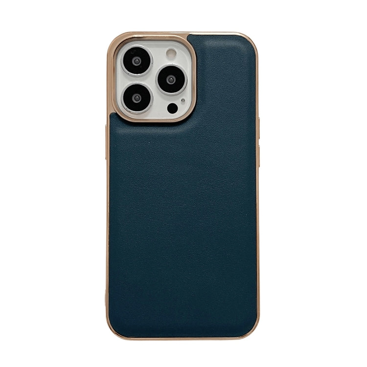 Custodia per telefono galvanica nano serie Xiaoya in vera pelle, For iPhone 14, For iPhone 14 Plus, For iPhone 14 Pro, For iPhone 14 Pro Max, For iPhone 13, For iPhone 13 Pro