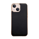 Custodia per telefono galvanica nano serie Xiaoya in vera pelle, For iPhone 14, For iPhone 14 Plus, For iPhone 14 Pro, For iPhone 14 Pro Max, For iPhone 13, For iPhone 13 Pro