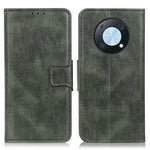Custodia per telefono in pelle a vibrazione orizzontale con texture cavallo pazzo Mirren, For Huawei Nova Y90/Enjoy 50 Pro