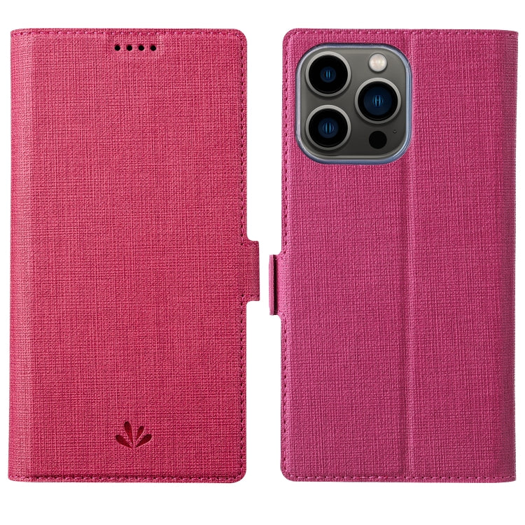 Custodia per attrazione magnetica in pelle TPU + PU antiurto serie ViLi DMX, For iPhone 14, For iPhone 14 Plus, For iPhone 14 Pro, For iPhone 14 Pro Max