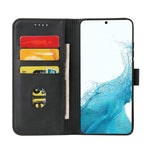 Custodia per telefono in pelle flip con fibbia in vitello, For Samsung Galaxy A03s, For Samsung Galaxy A13 5G, For Samsung Galaxy A33 5G, For Samsung Galaxy A53 5G, For Samsung Galaxy A73 5G, For Samsung Galaxy S22 5G, For Samsung Galaxy S22 Ultra 5G