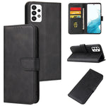 Custodia per telefono in pelle flip con fibbia in vitello, For Samsung Galaxy A03s, For Samsung Galaxy A13 5G, For Samsung Galaxy A33 5G, For Samsung Galaxy A53 5G, For Samsung Galaxy A73 5G, For Samsung Galaxy S22 5G, For Samsung Galaxy S22 Ultra 5G